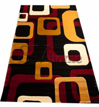 Синтетичний килим Elegant Luxe 0293 Black - высокое качество по лучшей цене в Украине.